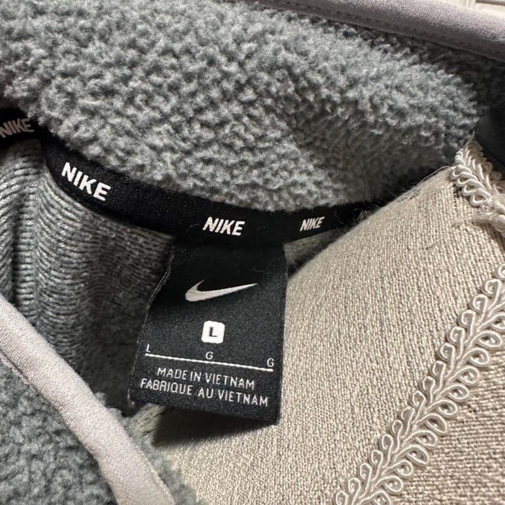 Penn State Nike Gray Fleece Pullover - Picture 5 of 5